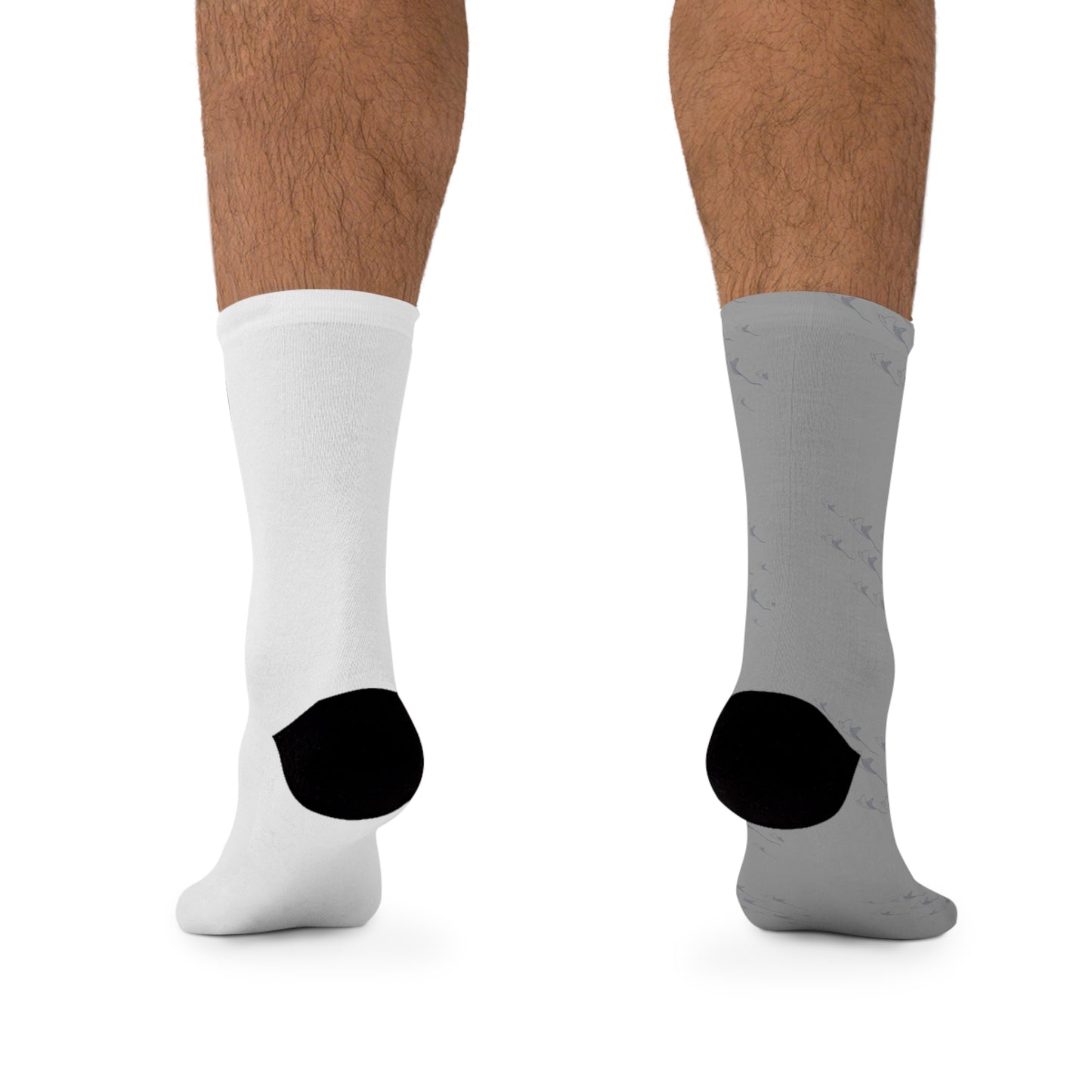 Eagle Spotted Ray Recycled-Poly Crew Socks